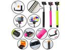 Extension Handheld Telescopic selfie stick Monopod with Bluetooth for Mobile