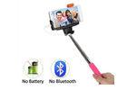 Telescopic Handheld trip smartphone Wired Selfie Monopod With Cable