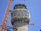 Steady , synchronous Pier formwork , Shoring Tower Climbing Formwork hydraulic system