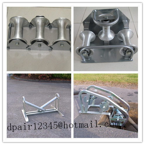 Cable rolling  TUBE ROLLERS  Corner roller