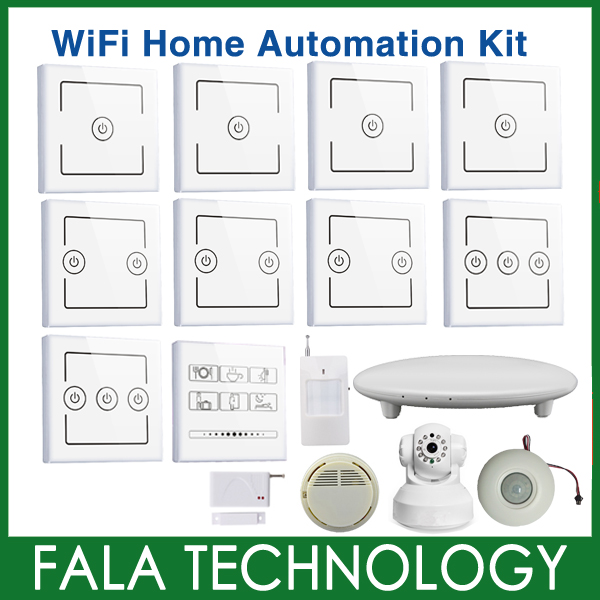 Smart home automation system wifi control by ios android windows pc 