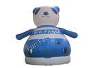 indoor Small inflatable bounce house , panda inflatable bouncer