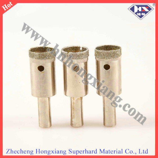 Electroplate drill bit