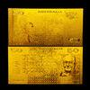 Old 50 AUD Bill Pure Gold Banknote Golden Craft For Currency Collectors