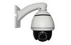 10X Zoom High Speed Dome Camera , Mini Pan Tilt Dome Camera Auto-flip 180°