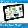 15& quot; LED Touch Screen Barebone Mini PC Fanless Embedded Computer D2550 1.86Ghz