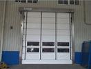 Exterior PVC Folding Door , High Speed Shutter Door for Warehouse