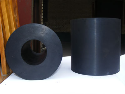 Composite rubber suspension spring