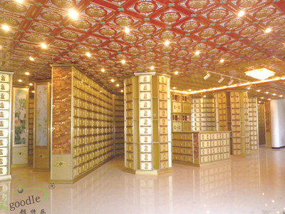 Environmental aluminum alloy storage rack for ash