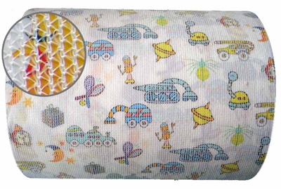 Frontal tape for disposable baby diapers