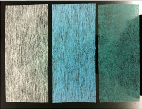 Acquisition Distribution Layer( ADL nonwoven) colored Air-through Nonwoven for Sanitary Napkin/Diapers use