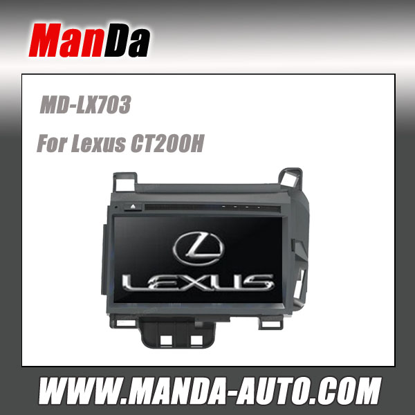 Manda car stereo for Lexus CT200H Custom Audio & Video player gps oem car hifi sat nav car accessories