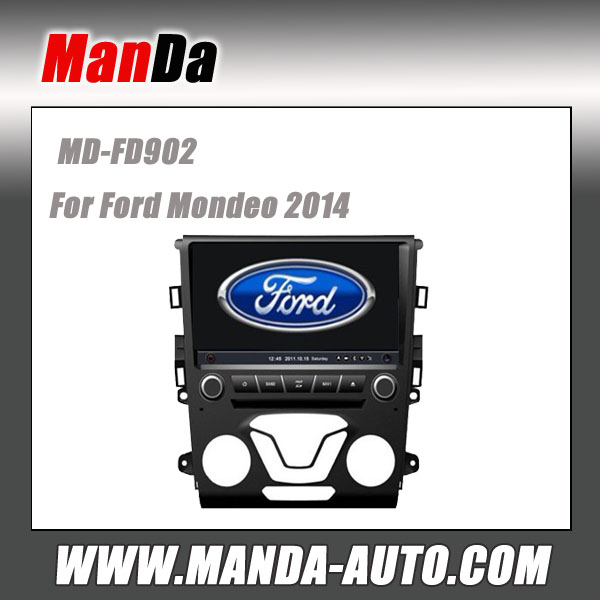 Manda 2 din car radio for Ford Mondeo 2014 car dvd gps navigation in-dash head units multimedia system