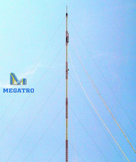 roof top guyed tower