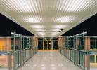 Suspended Decoration Metal ceiling tile grids Aluminum Triangle For stadiums Or Subway