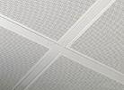 Clip-in  Perforated Metal Suspended Ceiling Tiles Square / Rectangular shape