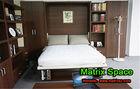 Twin Space Saving Transformable Wall Bed Bedroom Furniture With  Sofa