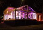 Outdoor Large Party  Event Tents With Water Proof Clear Glass Wall 10m * 20m