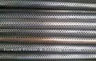 Welded Perforated Metal Tube / Perforated Copper Pipe For Oil Well