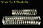 Round Hole SUS316 / 316L Stainless Steel Perforated Metal Tube Straight Welded