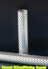 Longitudinal Welded Stainless Steel Perforated Metal Pipe For Filter Core / Basket