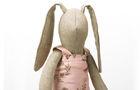 Customized handmade 20& quot; linen toys , Cartoon / animal stuffed Burlap doll