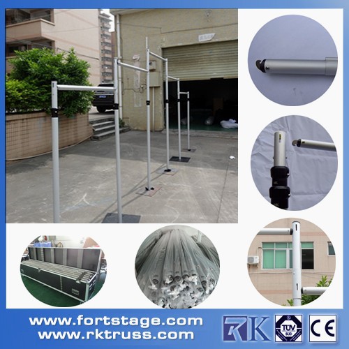 Hot selling fabric divider pipe and drape for sales 