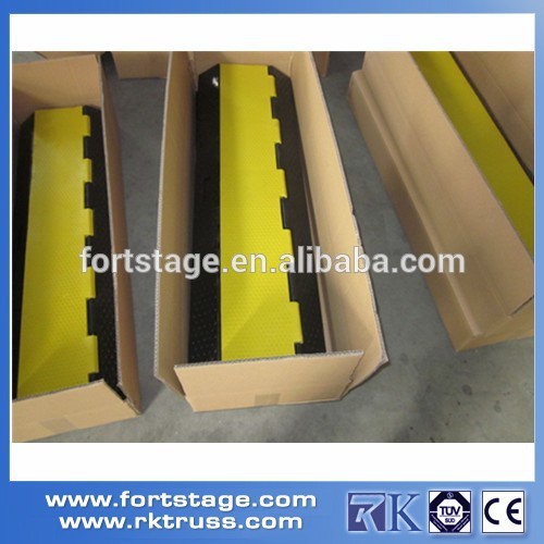 Hotsale Great Quality Flexible PU Plastic 5 Channel Floor Cable Ramp 