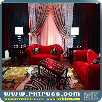 New style RK high quality pipe and drape for wedding 