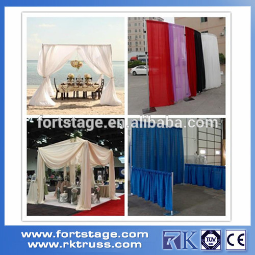2015 high quality choral stage pipe and drape alternatives 