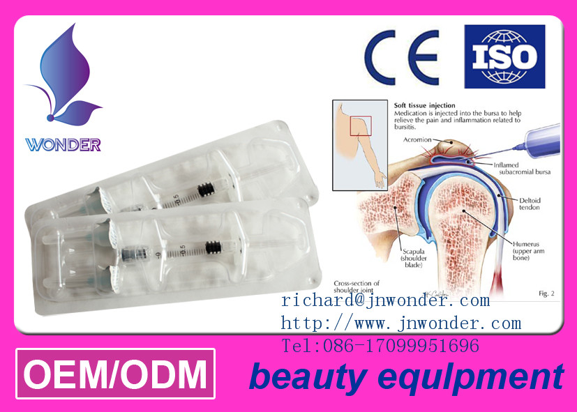 non cross linked sodium hyaluronate gel for Articular cavity injection