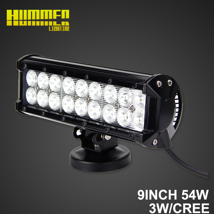 fast shipping 54w 9 inch led car light bar KR9022-54 led light bar 4x4 10-30Volt DC car accessory led offroad light 