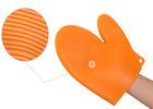 Household Small  food grade silicone baking gloves Anti - slip with printed logo