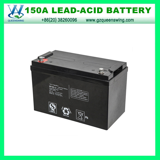 QueensWing 12V 150A Deep Cycle Storage VRLA Battery(QW-BV150A)