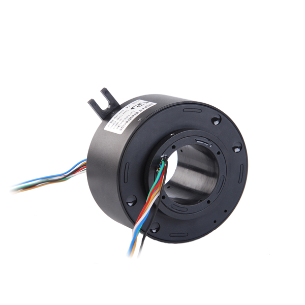 hollow shaft slip ring through bore 80mm,outside diameter 120mm for radar antenna