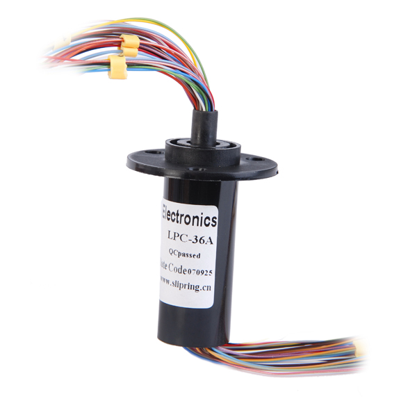 Capsule Slip Ring ,jinpat collector ring with 36 circuits for radar antenna