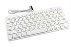 Portable Slim Apple iPad Wired Keyboard with 30-pin connect plug and play