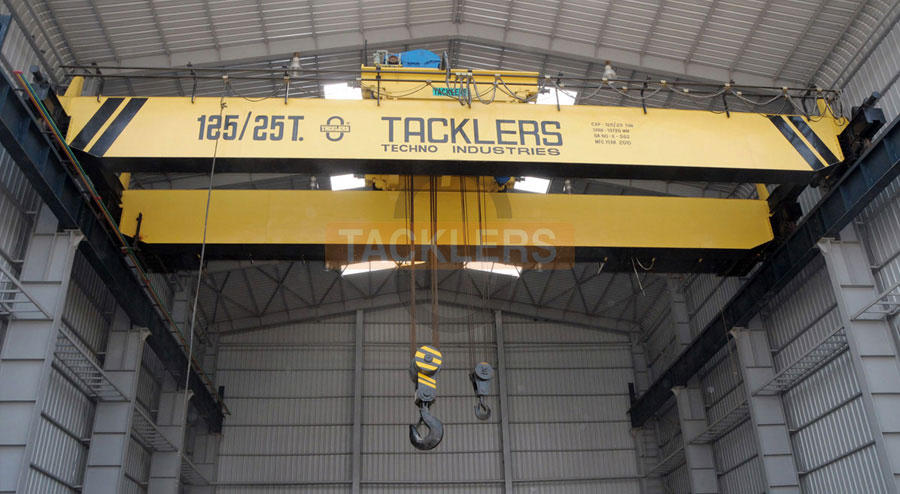 1 Ton – 250 Ton Double Girder EOT Crane, Overhead Cranes