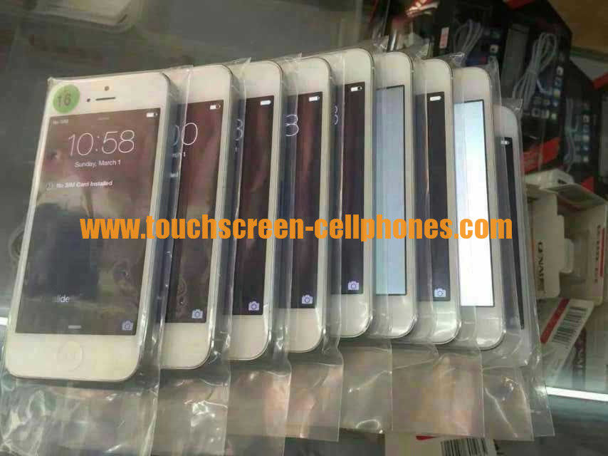 White Touch Screen Apple Iphone 4s Cell Phone 3G with 3.5 - inch retina display