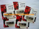 DT101 G2 16G Rotatable Kingston Stainless Steel USB Flash Drive For Office , School
