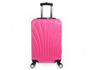 20 24 28 inch ABS luggage set with expanable zipper and universal wheels Pink hardcase?luggage