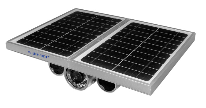 Solar power 720P IR-CUT energy saving WANSCAM P2P IP Camera