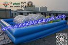Attractive Inflatable Water Ball Pool Two Tube Dark Blue CE / SGS