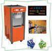 Single Phase Soft Serve Frozen Ice Cream Yogurt Making Machine With Counting Display, 36 Liters Per 