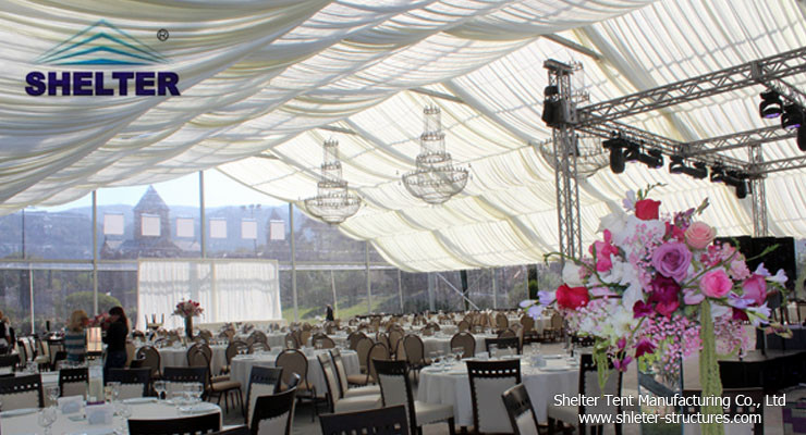 Shelter Wedding Tent-Clear Span Tent-Wedding Venue