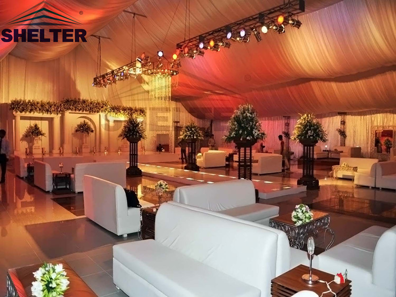 Royal wedding tent-wedding decoration