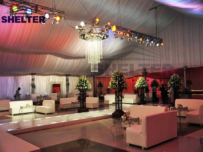 pavilion marquees-wedding venue-wedding decoration
