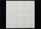 1 Inch Heart Jewelry Clear Epoxy Stickers Bronze Charms 3D Bubble Resin Stickers