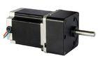 3 phase Geared motors with square flange metal gears , spur gear motor
