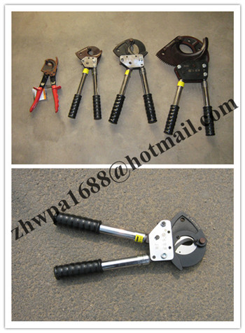 often sale Cable cutter with ratchet system,Cable scissors good in China